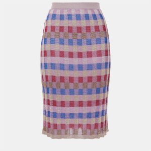 M Missoni Lilac Lurex Knit Midi Skirt M (IT 42), Skirts - Luxury Closet catalog