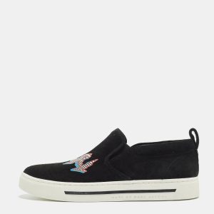 Marc By Marc Jacobs Black Suede GRRL Slip On Sneakers Size 37, Athletic Shoes & Sneakers - Luxury Closet