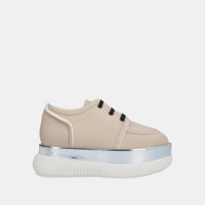 Marni Beige Nylon Platform Sneakers 35, Athletic Shoes & Sneakers - Luxury Closet
