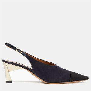 Marni Viscose Satin Ankle Strap Pumps Size 38.5, Pumps - Luxury Closet catalog