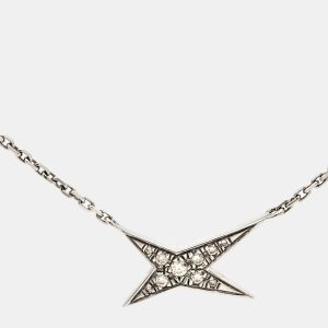 Mauboussin Valentin For You Star Diamond 18k White Gold Necklace, Necklaces - Luxury Closet catalog