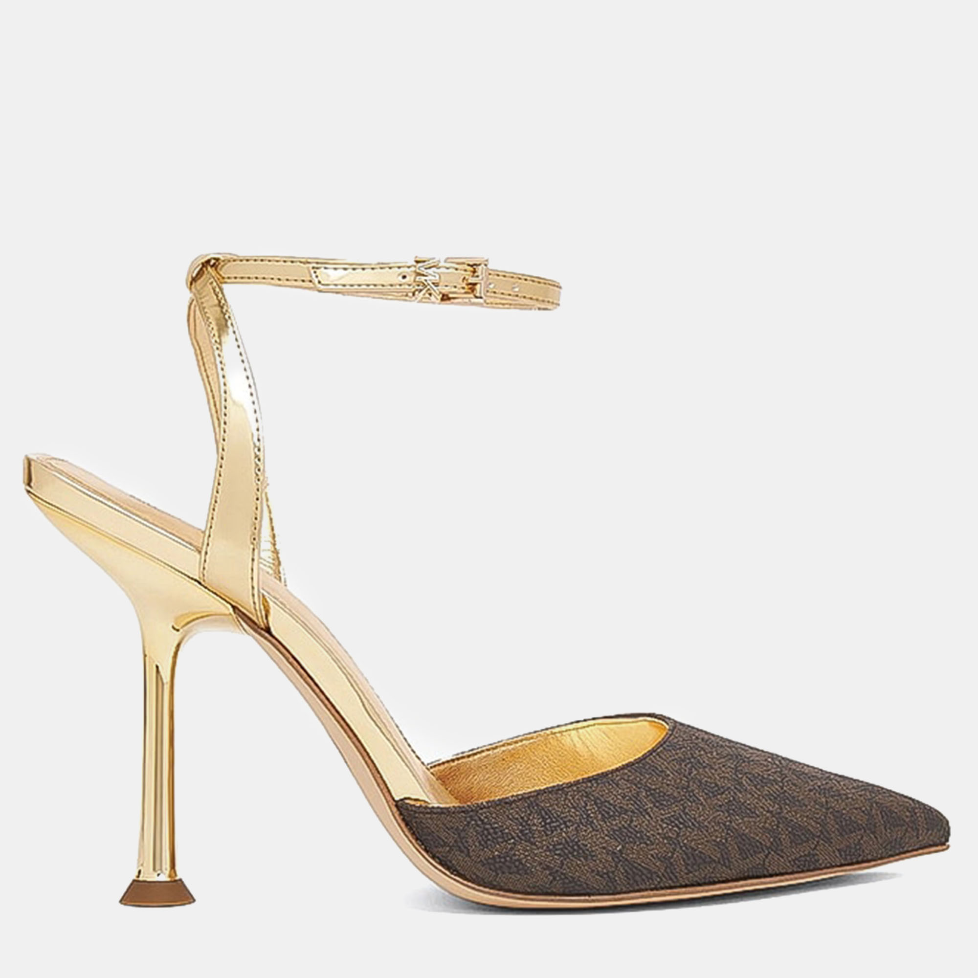Michael Kors Imani Gold leather pumps, Pumps - Luxury Closet catalog