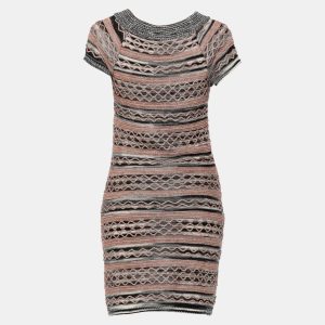 Missoni Black Lurex Wool Knit Mini Dress XS (IT 38), Dresses - Luxury Closet catalog