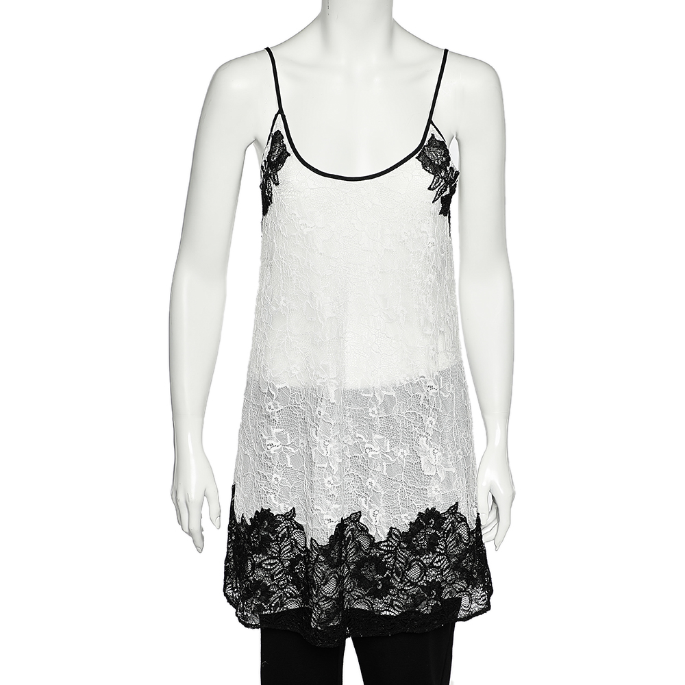 Oscar de la Renta Monochrome Lace Slip Dress M, Dresses - Luxury Closet catalog