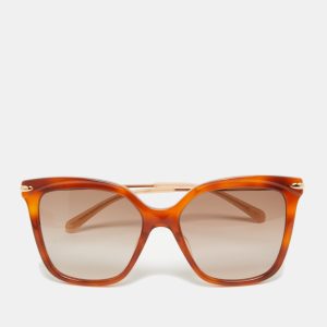 Pomellato Brown/Gold Gradient PM0093S Cat Eye Sunglasses, Sunglasses - Luxury Closet catalog