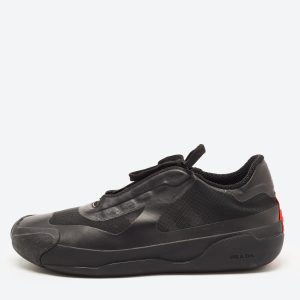 Adidas x Prada Black Mesh A+P Luna Sneakers Size 36 2/3, Athletic Shoes & Sneakers - Luxury Closet