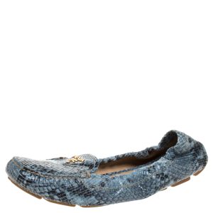 Prada Grey Python Scrunch Slip On Loafers Size 38, Loafers & Slip-Ons - Luxury Closet catalog