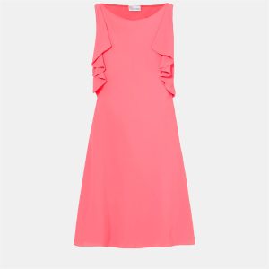 Red Valentino Pink Crepe Sleeveless Mini Dress XL (IT 46), Dresses - Luxury Closet catalog