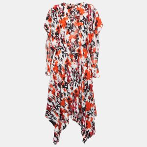 Roberto Cavalli Multicolor Printed Silk Chiffon Maxi Dress M, Dresses - Luxury Closet catalog