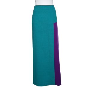 Roksanda Ilincic Colorblock Wool Crepe Maxi Skirt L, Skirts - Luxury Closet