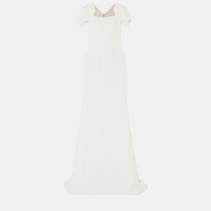 Roland Mouret Ivory Wool Gown S (UK 8), Dresses - Luxury Closet catalog