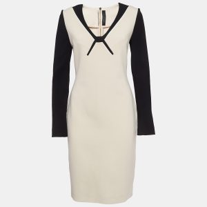 Roland Mouret Cream/Black Knit Long Sleeve Kutim Dress M, Dresses - Luxury Closet catalog