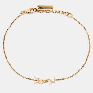 Saint Laurent Paris Gold Tone Opyum Charm Bracelet, Jewelry - Luxury Closet catalog