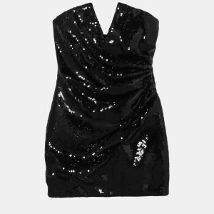 Saint Laurent Paris Sequined Strapless Mini Dress S (FR 36), Dresses - Luxury Closet catalog