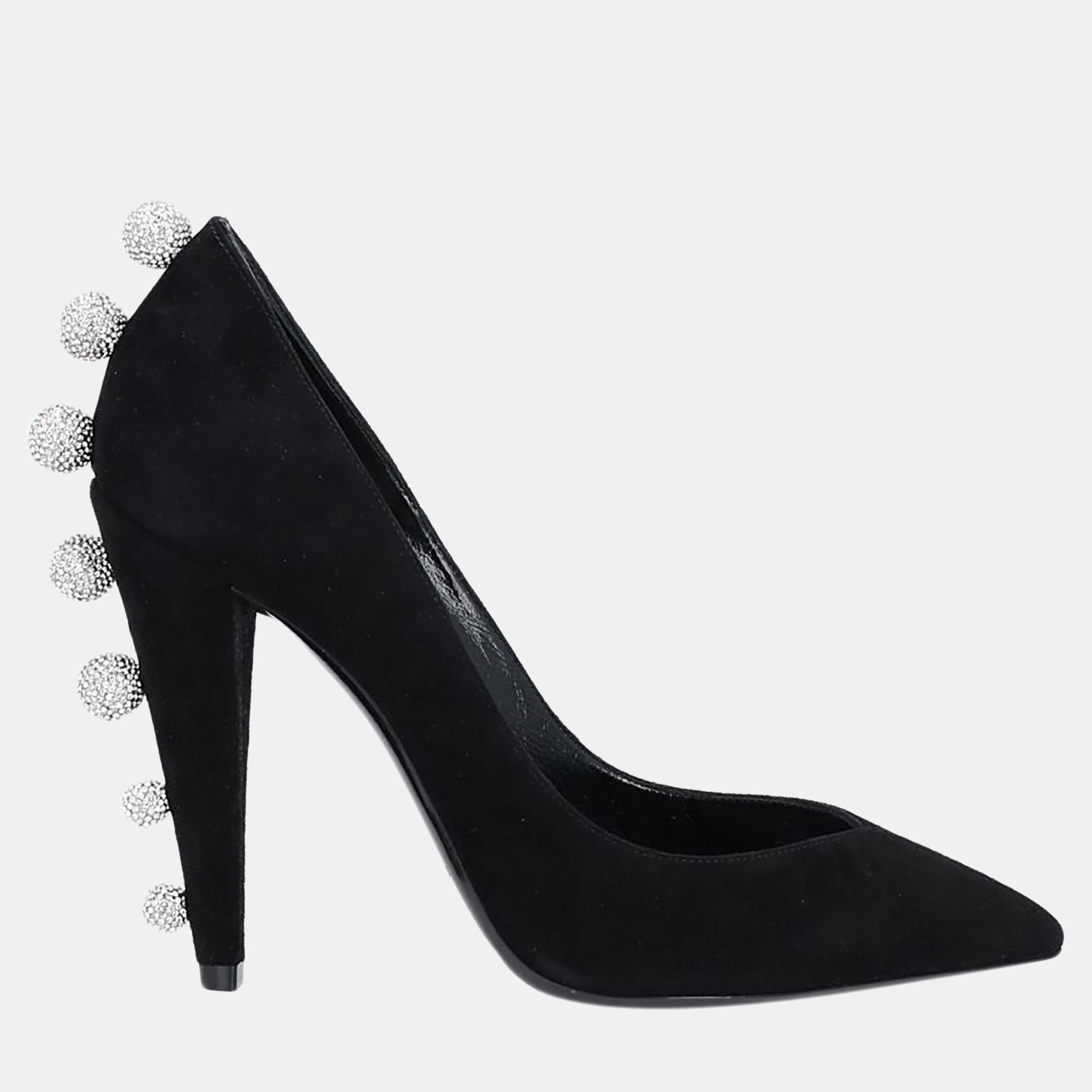 Saint Laurent Black Suede Pumps Size 39, Pumps - Luxury Closet catalog