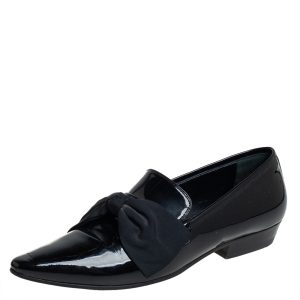Saint Laurent Black Patent Leather Deven Loafers Size 38, Loafers & Slip-Ons - Luxury Closet catalog