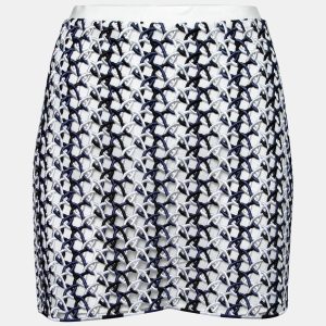 Stella McCartney Multicolor Interloop Cutwork Mini Skirt M, Skirts - Luxury Closet catalog