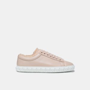 Stuart Weitzman Peach Satin Sneakers Size 38, Athletic Shoes & Sneakers - Luxury Closet