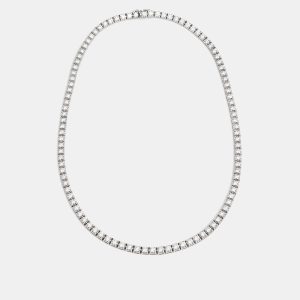 18k White Gold Necklace, Necklaces - Luxury Closet catalog