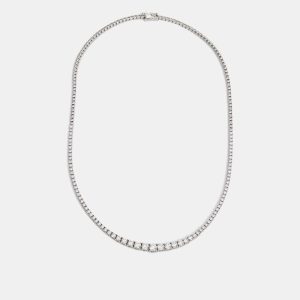 18k White Gold Necklace, Necklaces - Luxury Closet catalog