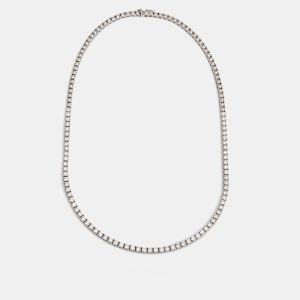 18k White Gold Necklace, Necklaces - Luxury Closet catalog