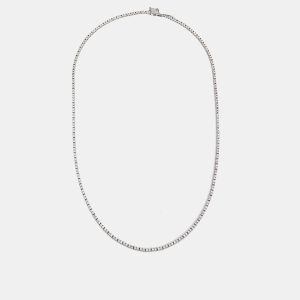 18k White Gold Necklace, Necklaces - Luxury Closet catalog