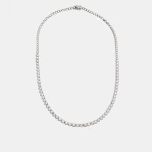18k White Gold Necklace, Necklaces - Luxury Closet catalog