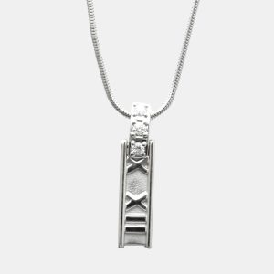 Tiffany & Co. Atlas 18K White Gold Diamond Necklace, Necklaces - Luxury Closet catalog