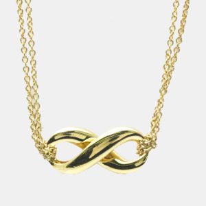 Tiffany & Co. 18K Yellow Gold Infinity Pendant Necklace, Necklaces - Luxury Closet catalog