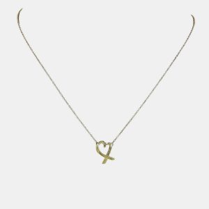 Tiffany & Co. 18K Yellow Gold Loving Heart Necklace, Necklaces - Luxury Closet catalog