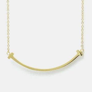 Tiffany & Co. 18K Yellow Gold Smile Pendant, Necklaces - Luxury Closet catalog