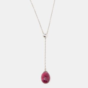 Tiffany & Co. Rainbow Lavalier Tourmaline 18k White Gold Necklace, Necklaces - Luxury Closet catalog