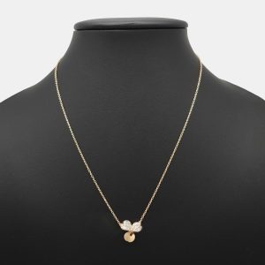 Tiffany & Co. yellow gold Diamond Paper Flower Necklace, Necklaces - Luxury Closet catalog