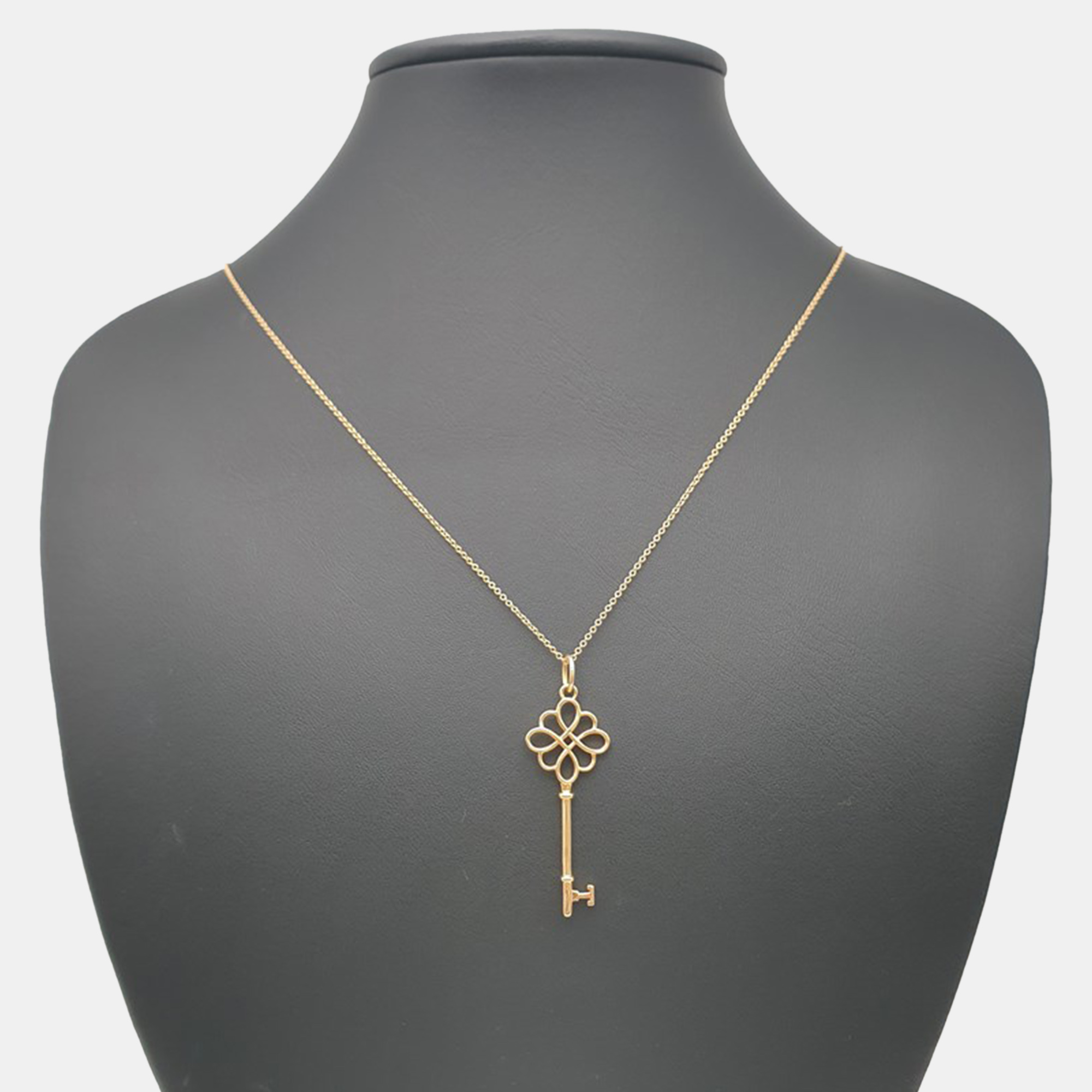 Tiffany & Co. Rose Gold Knot Key Pendant, Necklaces - Luxury Closet catalog