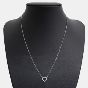 Tiffany & Co. White gold Diamond Heart Necklace, Necklaces - Luxury Closet catalog
