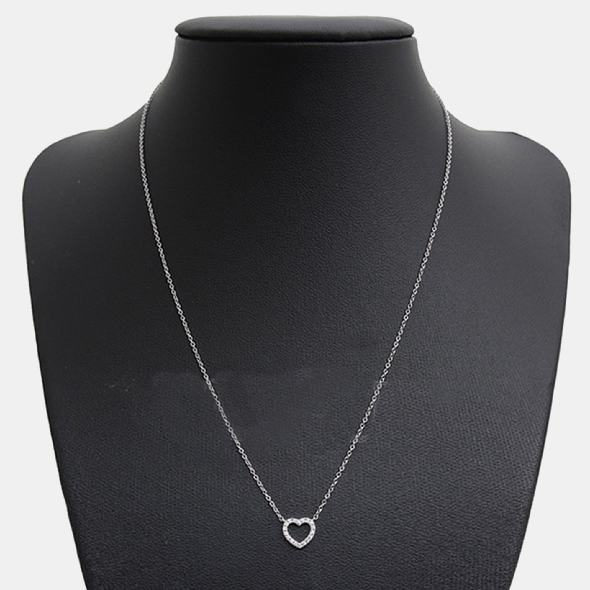 Tiffany & Co. White gold Diamond Heart Necklace, Necklaces - Luxury Closet catalog