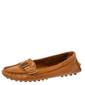 Tory Burch Brown Leather Driving Loafers Size 36.5, Loafers & Slip-Ons - Luxury Closet catalog