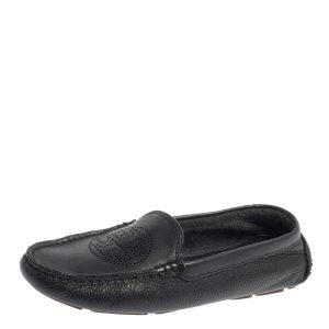 Tory Burch Dark Blue Leather Slip On Loafers Size 37.5, Loafers & Slip-Ons - Luxury Closet catalog