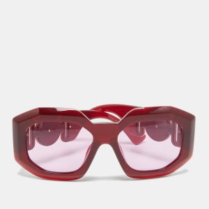 Versace Red MOD 4424 Medusa Rectangular Sunglasses, Sunglasses - Luxury Closet catalog