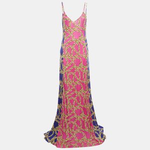 Vetements Multicolor Chain Print Jersey Strappy Long Dress L, Dresses - Luxury Closet catalog