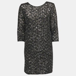 Zadig & Voltaire Deluxe Black & Gold Sequined Mini Dress M, Dresses - Luxury Closet catalog