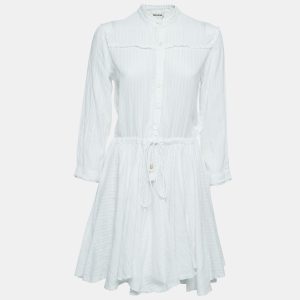Zadig & Voltaire White Cotton Shirt Dress S, Dresses - Luxury Closet catalog