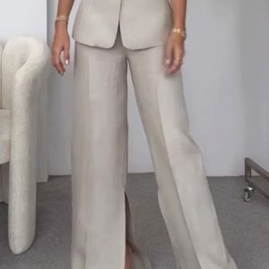 High Waist Urban Fashion Wide leg Pants, Pants, color:As Picture|size:XXL, Stylewe