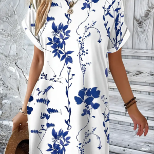 Casual Branches Dress With No, Midi Dresses, Roselinlin - Online Catalog