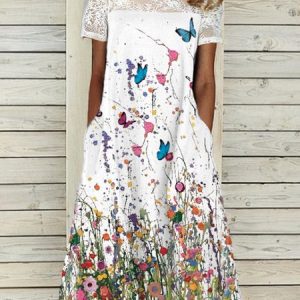 Regular Fit Vacation Dresses, Maxi Dresses, Roselinlin - Online Catalog
