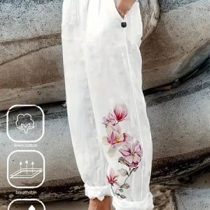 Plain Casual Pants, Pants, Roselinlin - Online Catalog