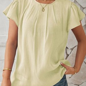 Casual Loose Shirt, Tees & T-shirts, Roselinlin - Online Catalog
