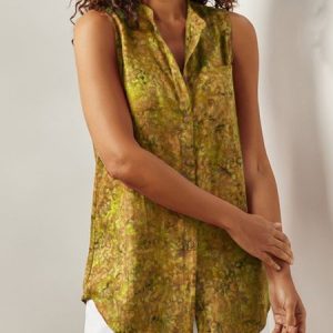 Women printed Sleeveless Tank Top, Tank Tops & Camis, Roselinlin - Online Catalog