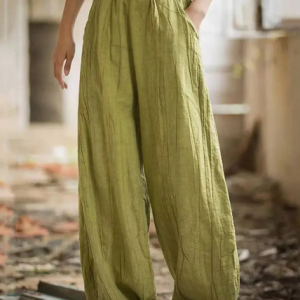 Casual Cotton Pants, Pants, Roselinlin - Online Catalog
