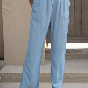 Shift Cotton Pants, Pants, Roselinlin - Online Catalog